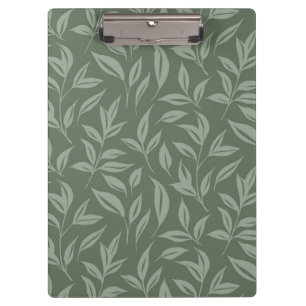Porte-bloc Flore vert Sage