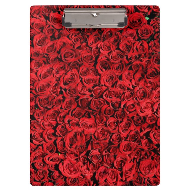 Porte-bloc Flowers rouges (Devant)