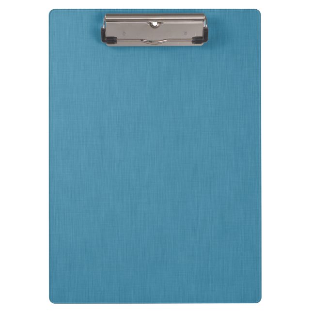 Porte-bloc Fond texturé en lin bleu calme et simple (Devant)