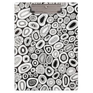 Porte-bloc Formes Blobby Aléatoires Art Abstrait