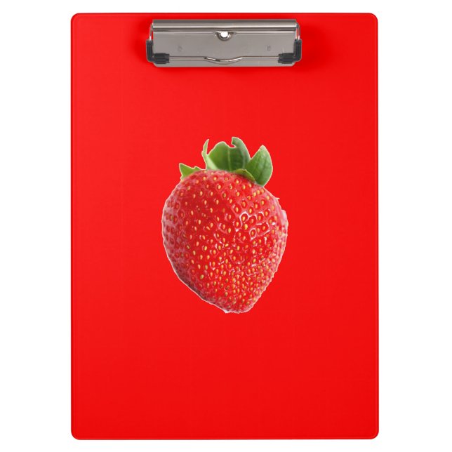 Porte-bloc Fraise d'été (Devant)