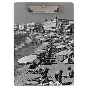 Porte-bloc France Cannes vintage la plage