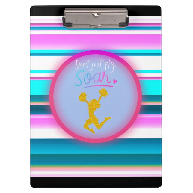 Porte-bloc Frappe "Ne vous contentez pas de voler, de sauter" (Devant)