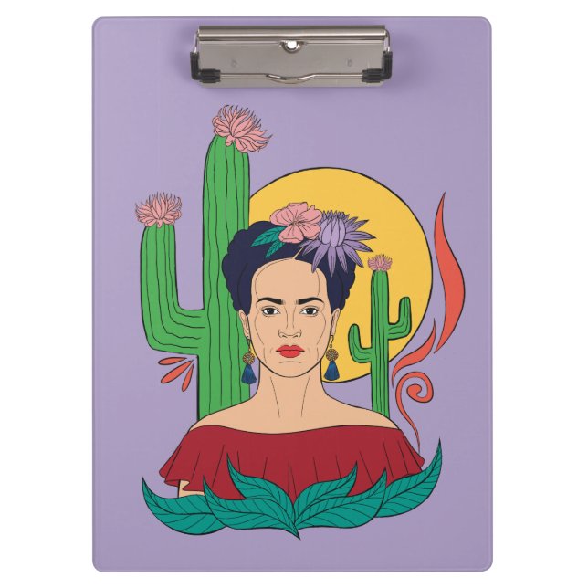 Porte-bloc Frida Kahlo Desert Graphic (Devant)