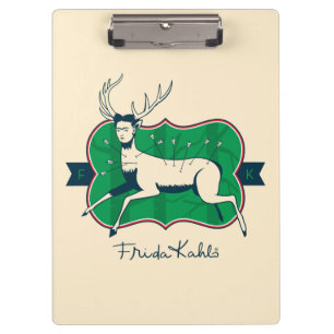 Porte-bloc Frida Kahlo les cerfs communs blessés