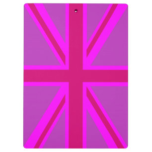 Porte-bloc Fuchsia Union Jack