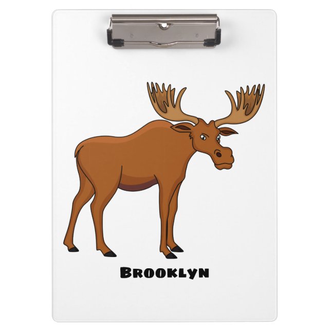 Porte-bloc Funny moose (Devant)