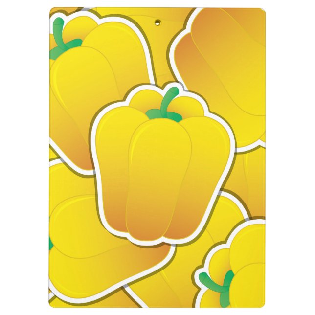 Porte-bloc Funy yellow pepper (Dos)