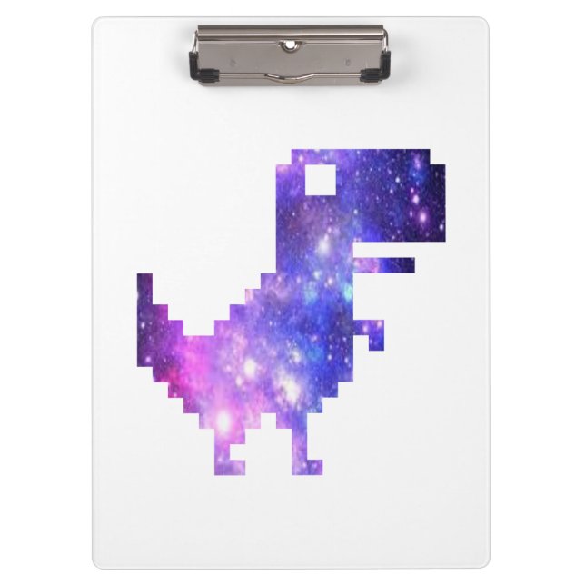 Porte-bloc Galaxie Chrome T-Rex (Devant)