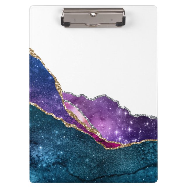 Porte-bloc Galaxy Agate Série Design 6  (Devant)