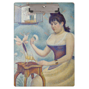 Porte-bloc Georges Seurat - Jeune femme se poudrant
