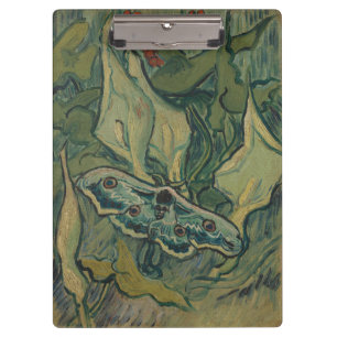 Porte-bloc Giant Peacock Moth (1889) par Vincent van Gogh