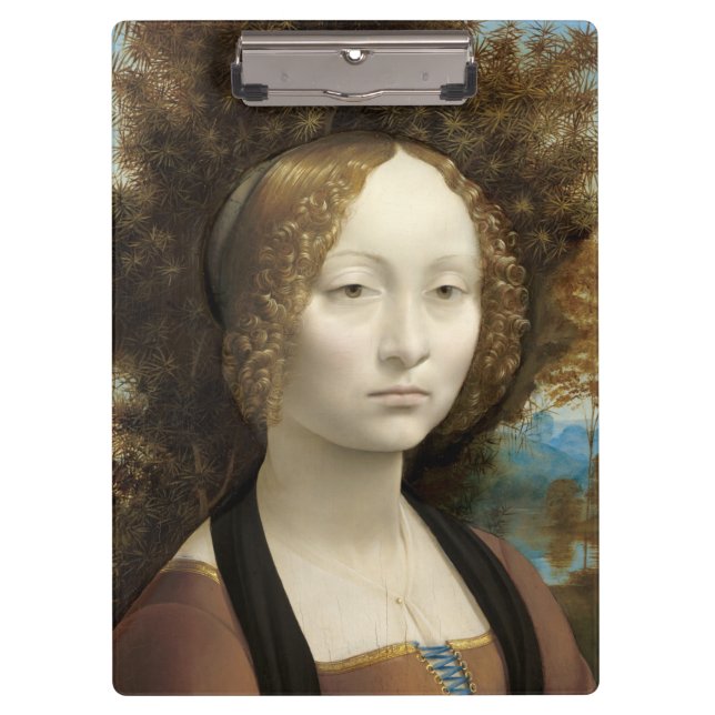 Porte-bloc Ginevra de' Benci Leonardo da Vinci (Devant)