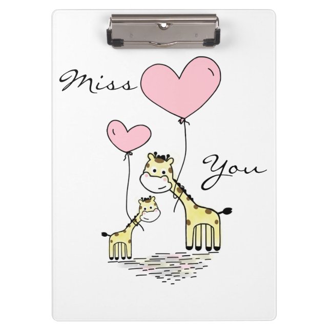 Porte-bloc Giraffes (Devant)