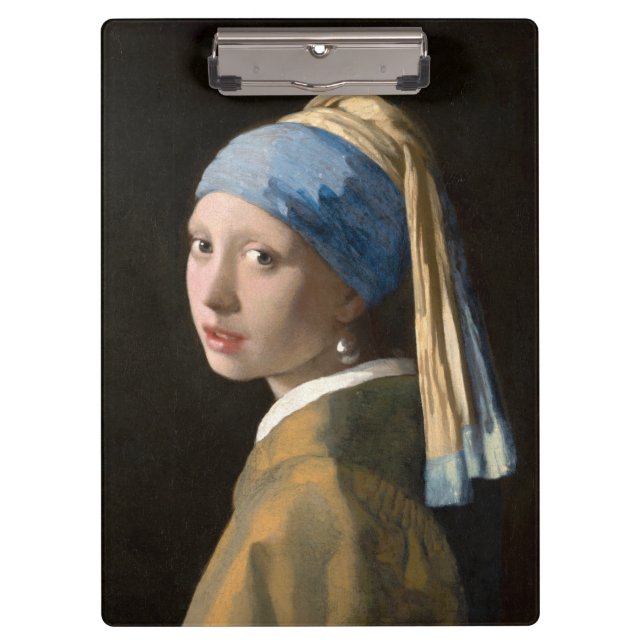 Porte-bloc Girl with the pearl earring - Johannes Vermeer (Devant)