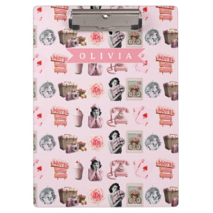 Porte-bloc Glamour Personnalisé Pin-Up Vieil Hollywood Rétro