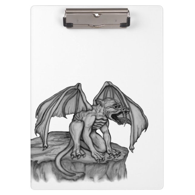 Porte-bloc Golem Gargoyle (Devant)