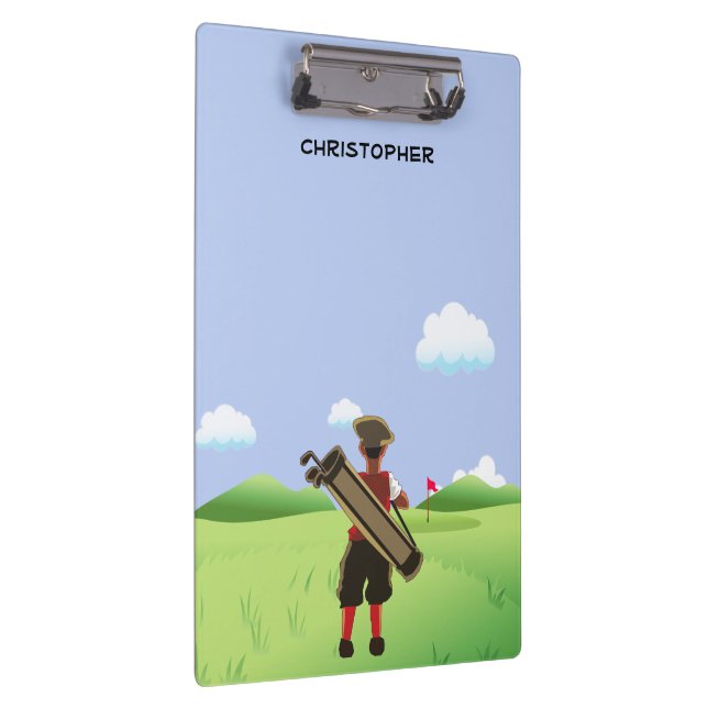 Porte-bloc Golf personnalisé amusant sur le terrain de golf (Swatch)