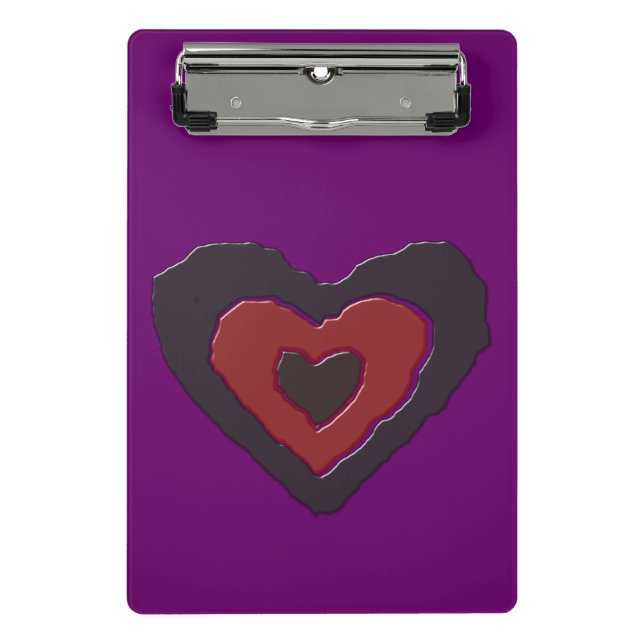 Porte-bloc Gothique Fondre Amour Coeur Mini Porte - bloc (Devant)