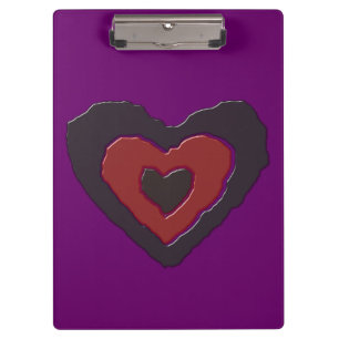 Porte-bloc Gothique Melting Love Porte - bloc de coeur