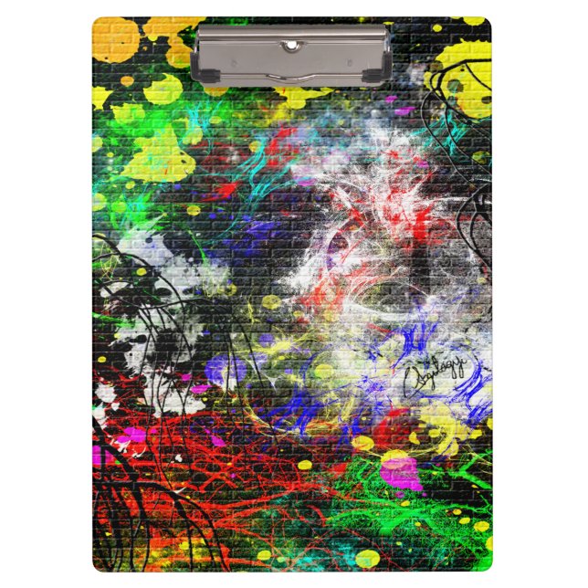 Porte-bloc Graffiti Brick Wall (Devant)