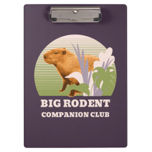 Porte-bloc Grand Club de Compagnons Rongeurs Capybara