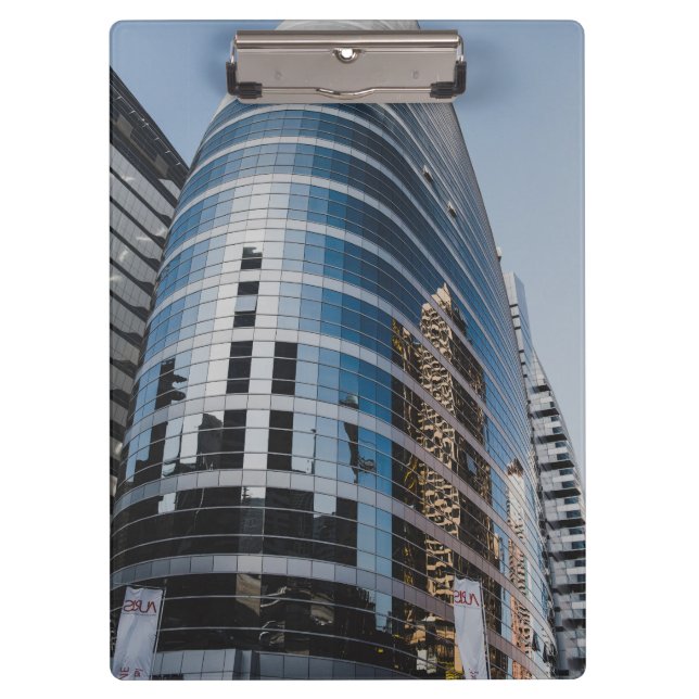 Porte-bloc gratte-ciel en verre de Dubaï (Devant)