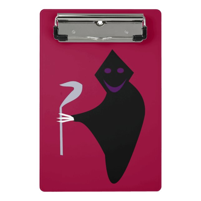 Porte-bloc Grave faucheuse Halloween Mini Porte - bloc (Devant)