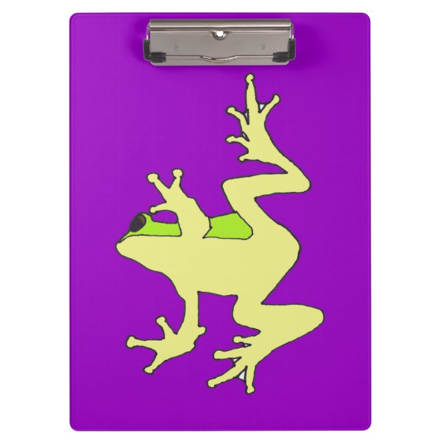 Porte-bloc Grenouille de presse-papiers Window (Devant)