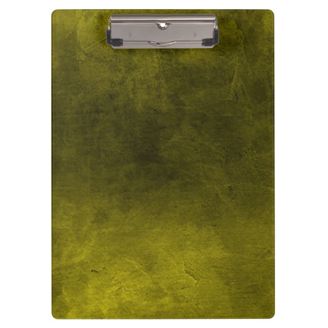 Porte-bloc Grunge foncé - Jaune (Devant)