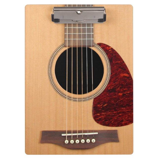Porte-bloc Guitare acoustique Dreadnought 6 cordes (Devant)