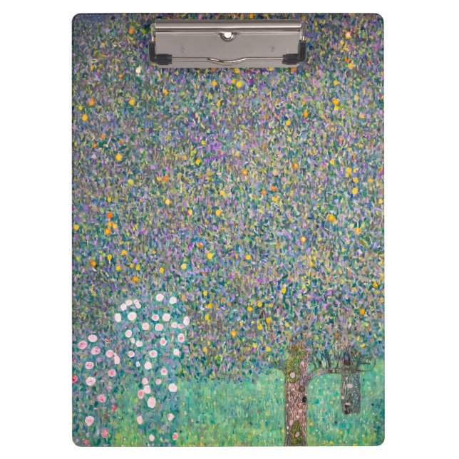 Porte-bloc Gustav Klimt - Rosiers sous les arbres (Devant)