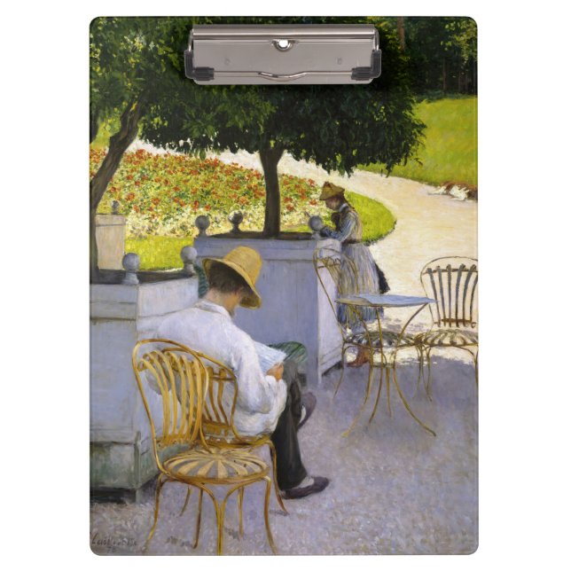 Porte-bloc Gustave Caillebotte - Les Orangers (Devant)