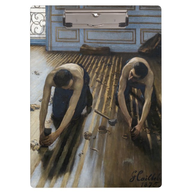Porte-bloc Gustave Caillebotte - Les Raboteurs de parquet (Devant)