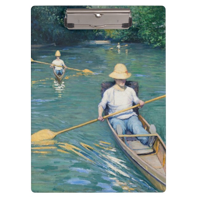 Porte-bloc Gustave Caillebotte - Skiffs on the Yerres (Devant)
