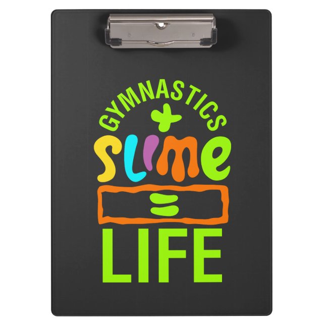 Porte-bloc Gymnastique & Slime (Devant)