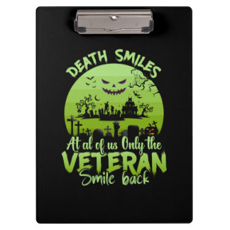 Porte-bloc Halloween At Al Of Us Only The Veteran Smile Back