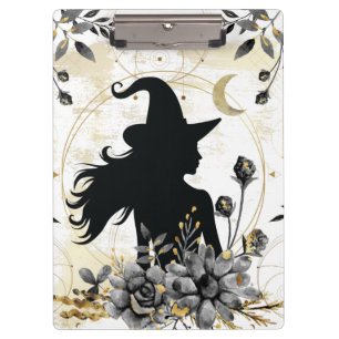 Porte-bloc Halloween contemporain moderne sorcière 3