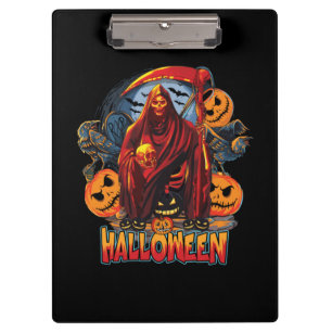 Porte-bloc Halloween Evil skeleton