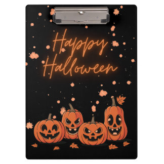 Porte-bloc Happy Halloween Postcard