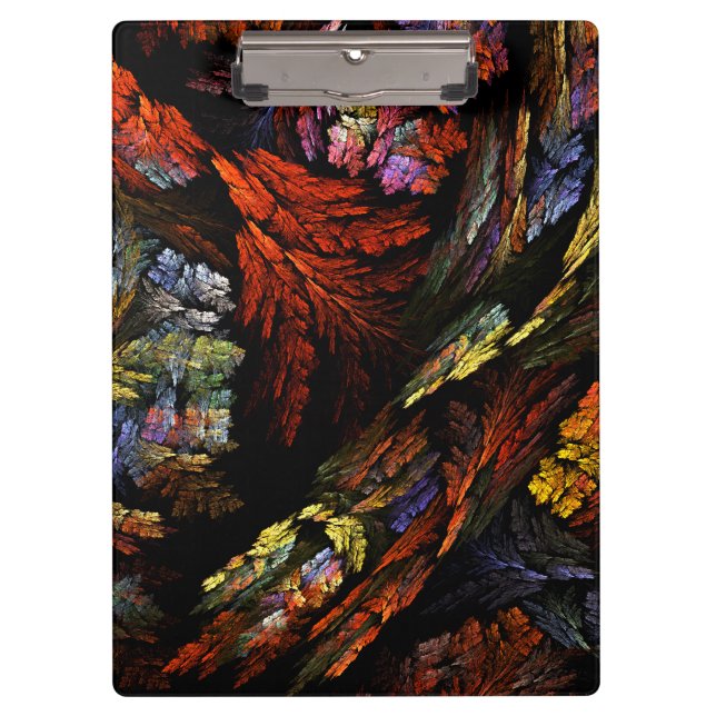 Porte-bloc Harmonie des couleurs Art Abstrait (Devant)
