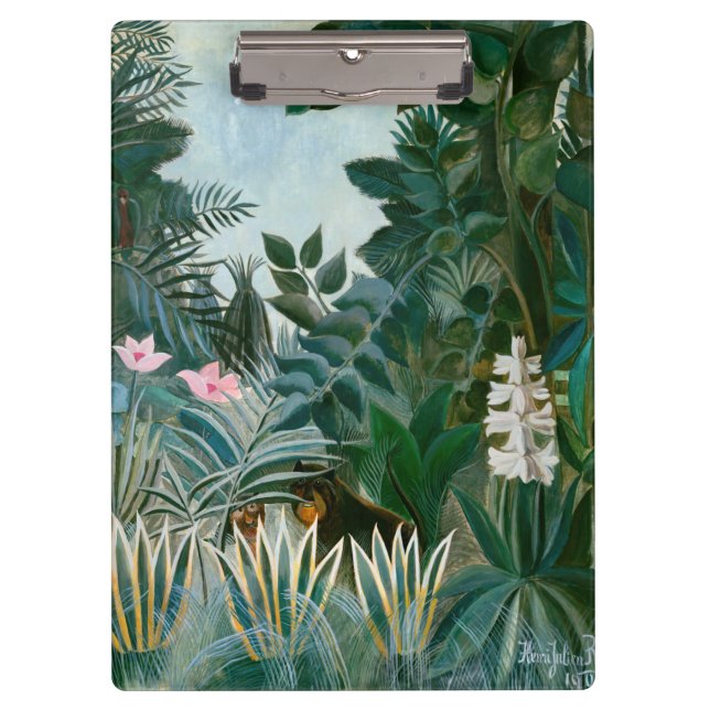 Porte-bloc Henri Rousseau - La jungle équatoriale (Devant)
