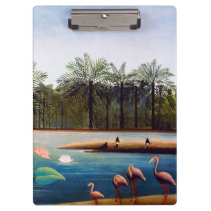 Porte-bloc Henri Rousseau - Les Flamants