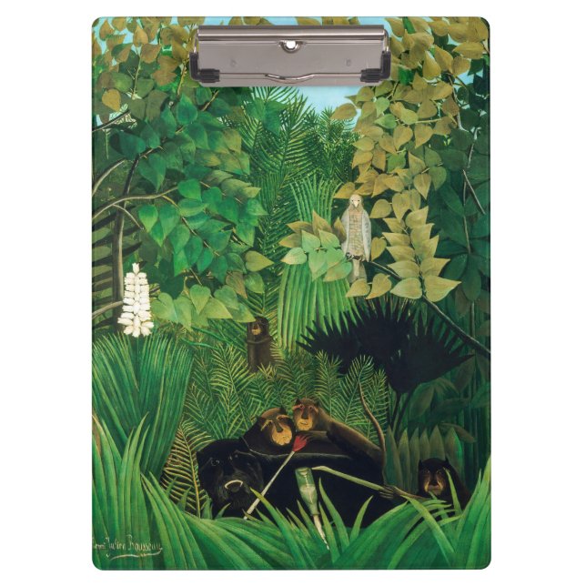 Porte-bloc Henri Rousseau - Les Joyeux Jesters (Devant)
