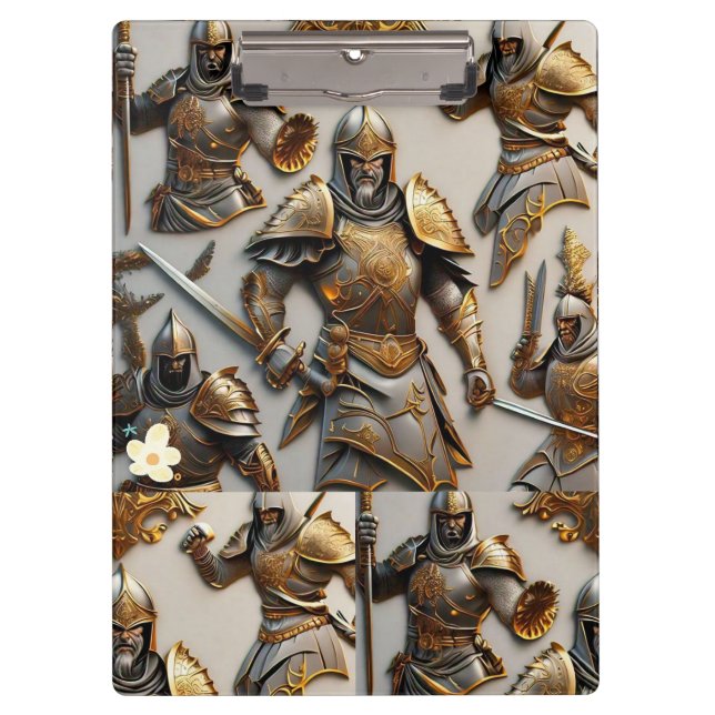 Porte-bloc "Héros de l'ancien" (Devant)