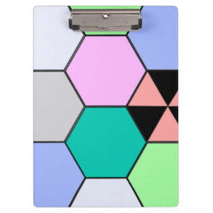 PORTE-BLOC HEXAGON COLORÉ
