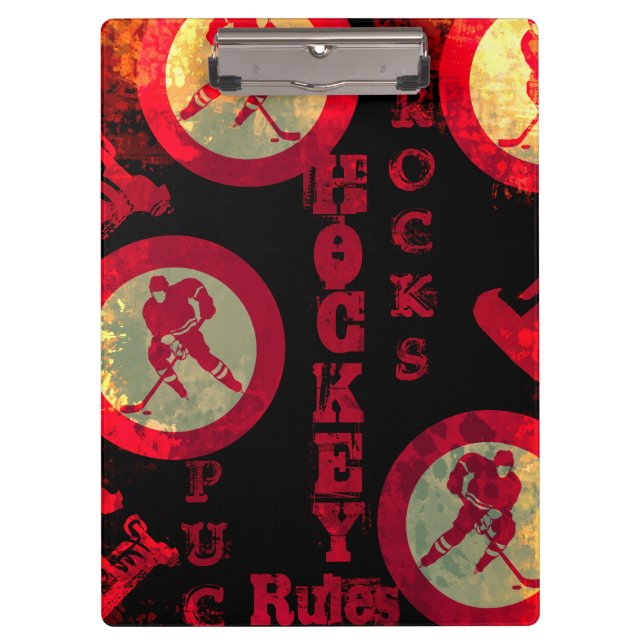 Porte-bloc Hockey (Devant)