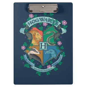 Porte-bloc HOGWARTS™ Floral Crest
