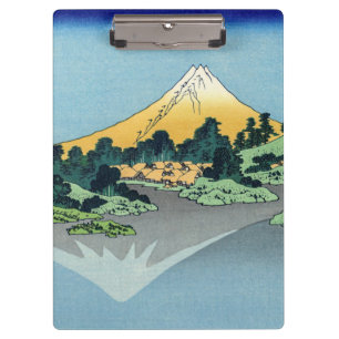 Porte-bloc Hokusai - Le Mont Fuji reflète le lac Kawaguchi