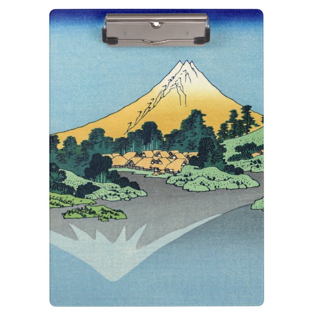 Porte-bloc Hokusai - Le Mont Fuji reflète le lac Kawaguchi (Devant)